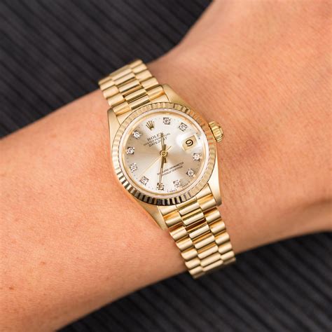 rolex 69178 diamond dial|Rolex ladies president 69178 champagne.